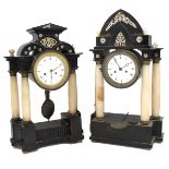 DUE OROLOGI DA TAVOLO - TWO TABLE CLOCKS