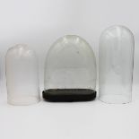 LOTTO DI QUATTRO CAMPANE IN VETRO SOFFIATO - LOT OF FOUR BLOWN GLASS BELLS