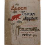 ALBUM POUR CARTES RECLAME "Tobler & Co."