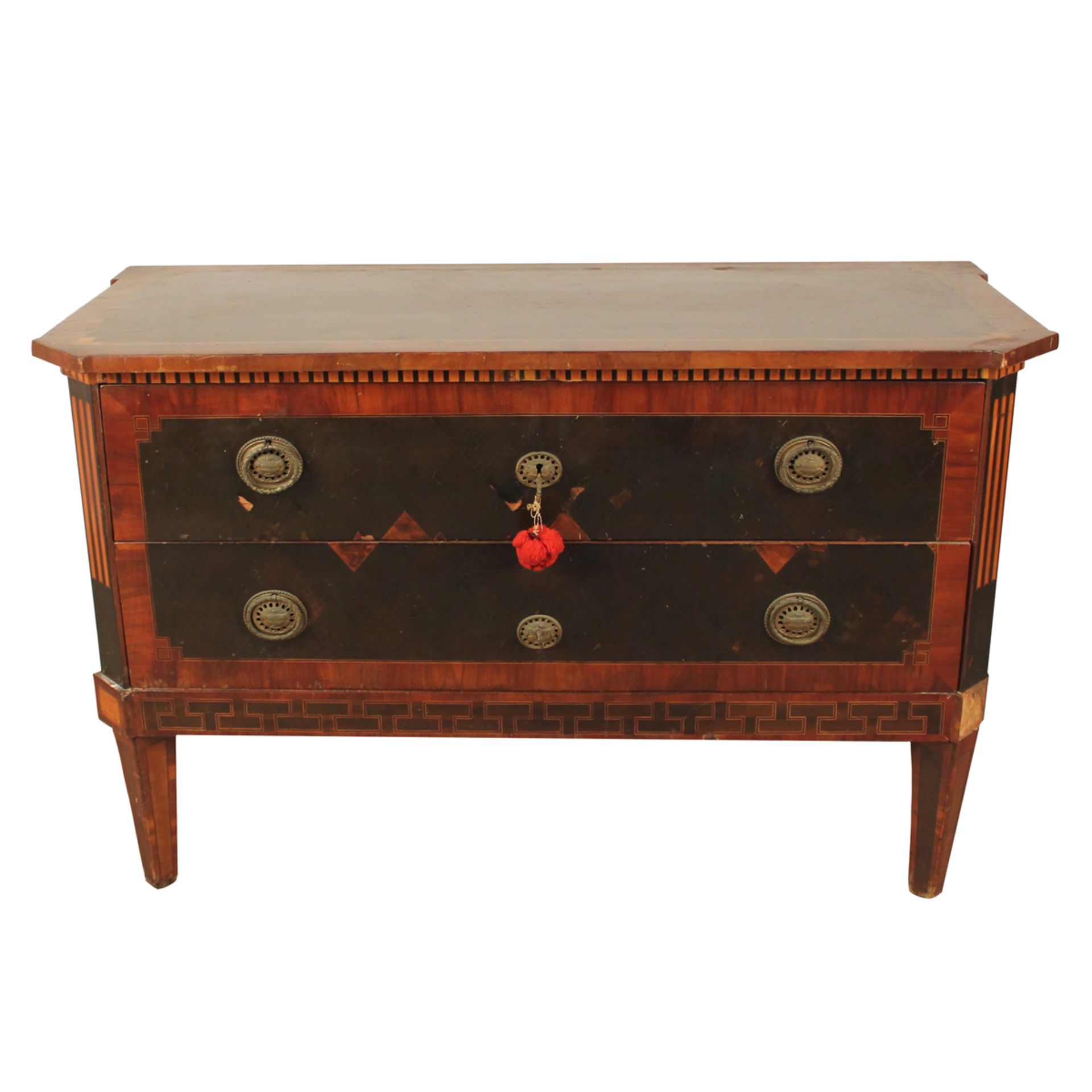 CASSETTONE A DUE CASSETTI - COMMODE WITH TWO DRAWERS