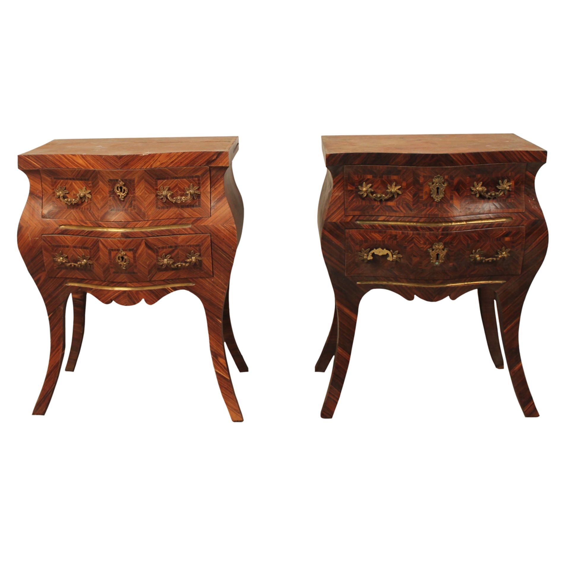 COPPIA DI COMODINI - COUPLE OF BEDSIDE TABLES