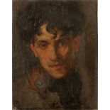 BERNARD KARIOFIL (1886/1952) "Ritratto del pittore Antonio Guarino" - "Portrait of the painter Anton