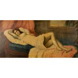 FIGURA DI DONNA DISTESA - FIGURE OF A RELAXED WOMAN