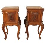 COPPIA DI COMODINI - COUPLE OF BEDSIDE TABLES