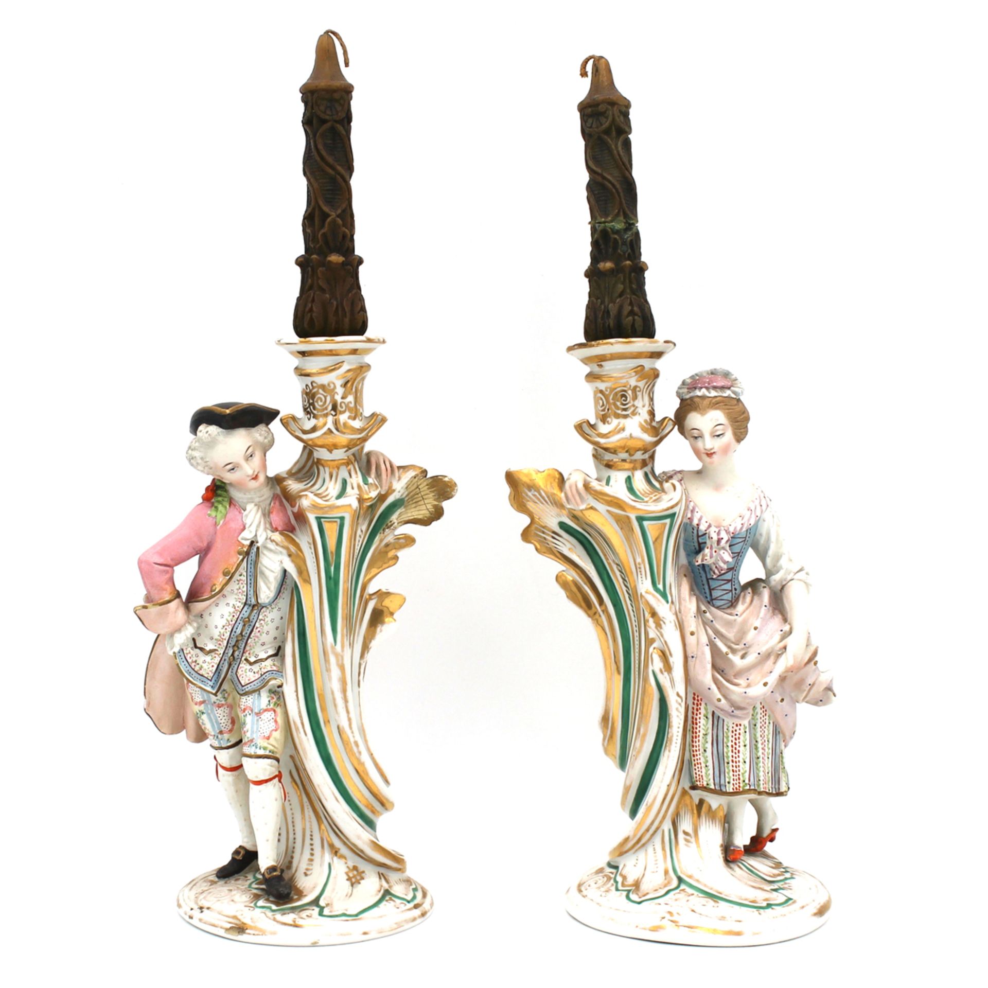 COPPIA DI CANDELIERI - COUPLE OF CANDLESTICKS