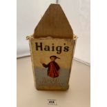 1950’s Haigs Dimple Scotch Whisky in original box. Box tatty with missing top. Bottle sealed and