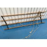 Wooden creel, 14” (36cm) wide x 48” (122cm) long
