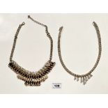 2 dress necklaces