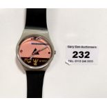 Swatch watch, marked on back 6126-P and 629. Untested