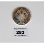Austrian Maria Theresa Thaler 1780 restrike coin