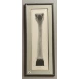 Print “Ostrich” by Gary Hodges. Signed limited edition 473/850. 28” x 8”, frame 33” x 13”. Good