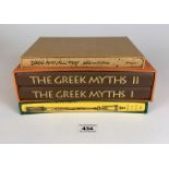 Folio Society The Greek Myths by Robert Graves, Vols 1 & 2, The Diary of a Nobody by George and