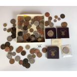 Assorted coins and crowns including 2 Festival of Britains crowns