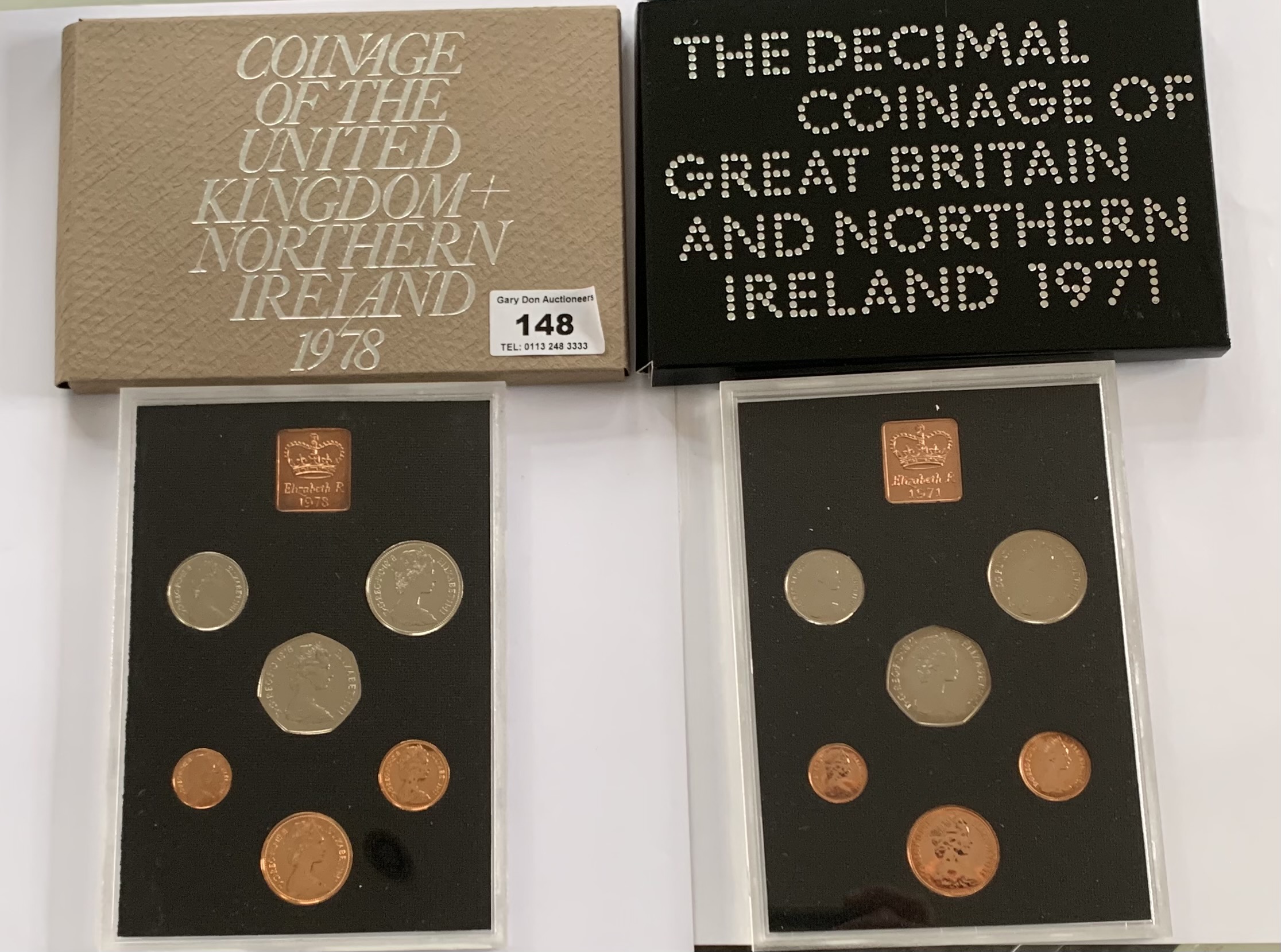 The Decimal Coinage of Great Britain and Northern Ireland 1971 and Coinage of the United Kingdom and