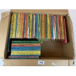 59 assorted Ladybird books, some with dust covers