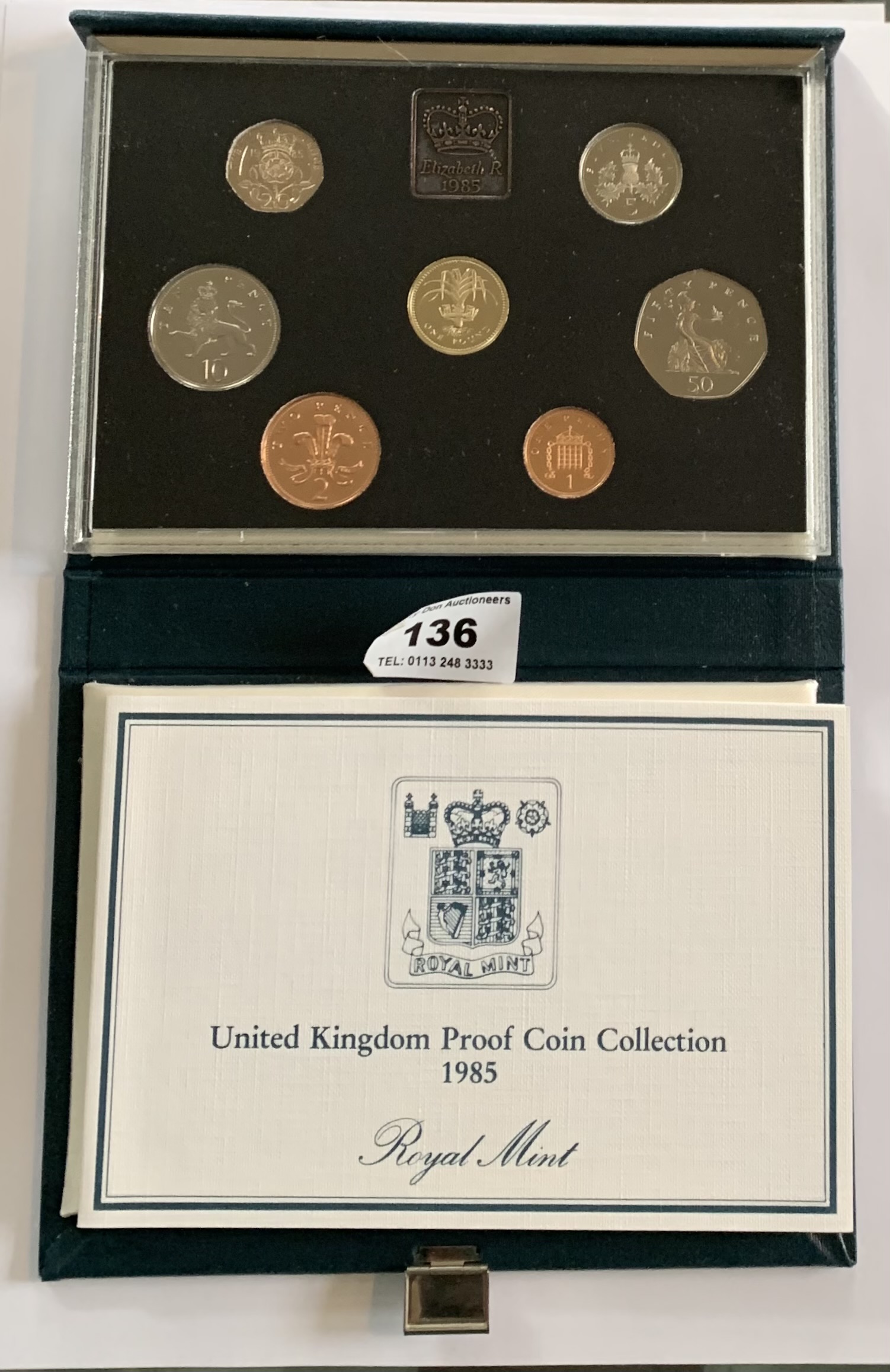 Boxed Royal Mint 1985 UK Coin Proof Set