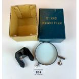 Boxed stand magnifier