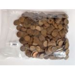 Large bag of half pennies