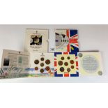 1989 UK Brilliant Uncirculated Coin Collection and 1992 UK Brilliant Uncirculated Coin Collection