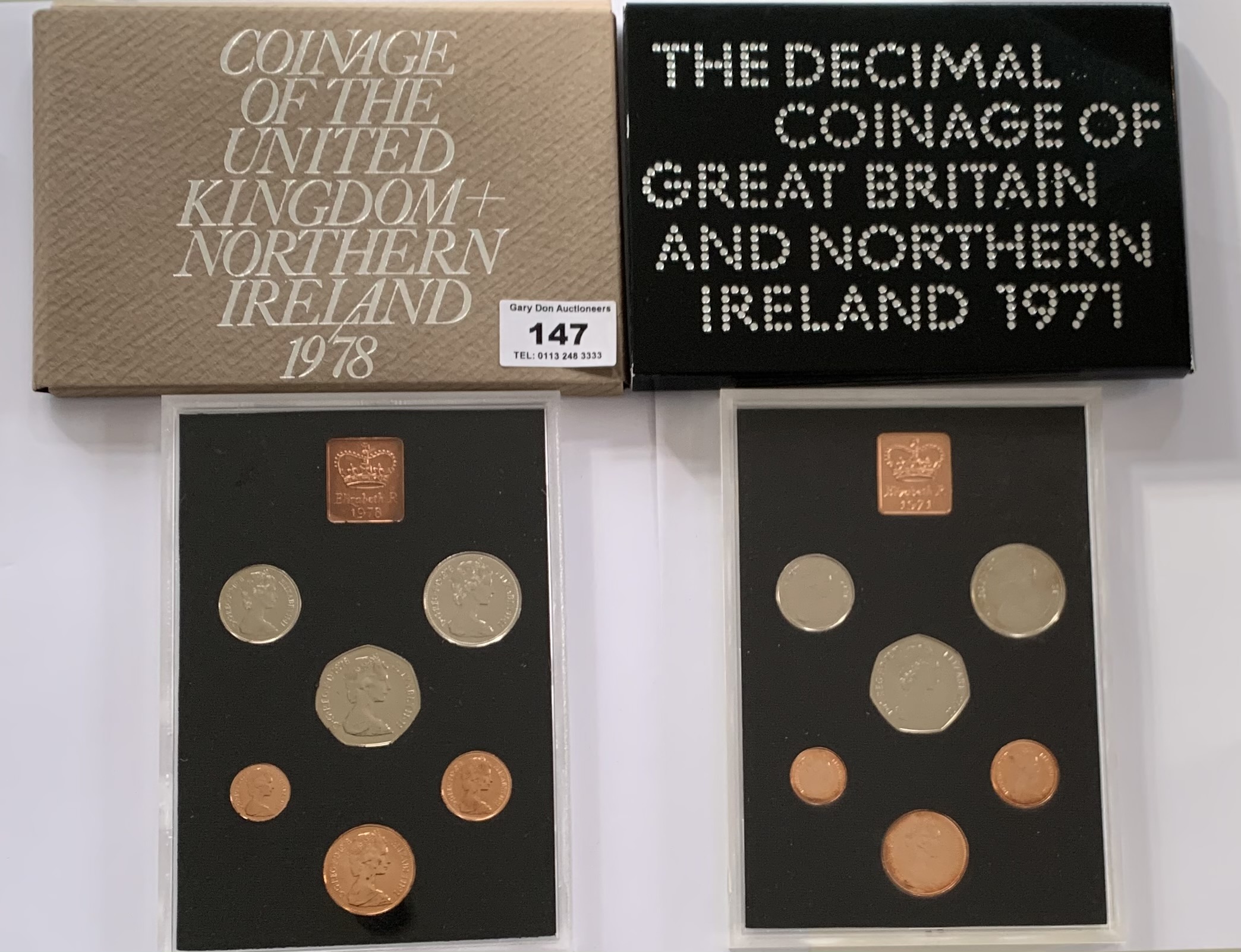 The Decimal Coinage of Great Britain and Northern Ireland 1971 and Coinage of the United Kingdom and