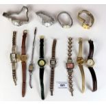 12 assorted dress watches
