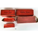 Boxed Hornby No. 1 Special Tank Locomotive, Timber Wagon No. 1, Gas Cylinder Wagon and 2 boxes of