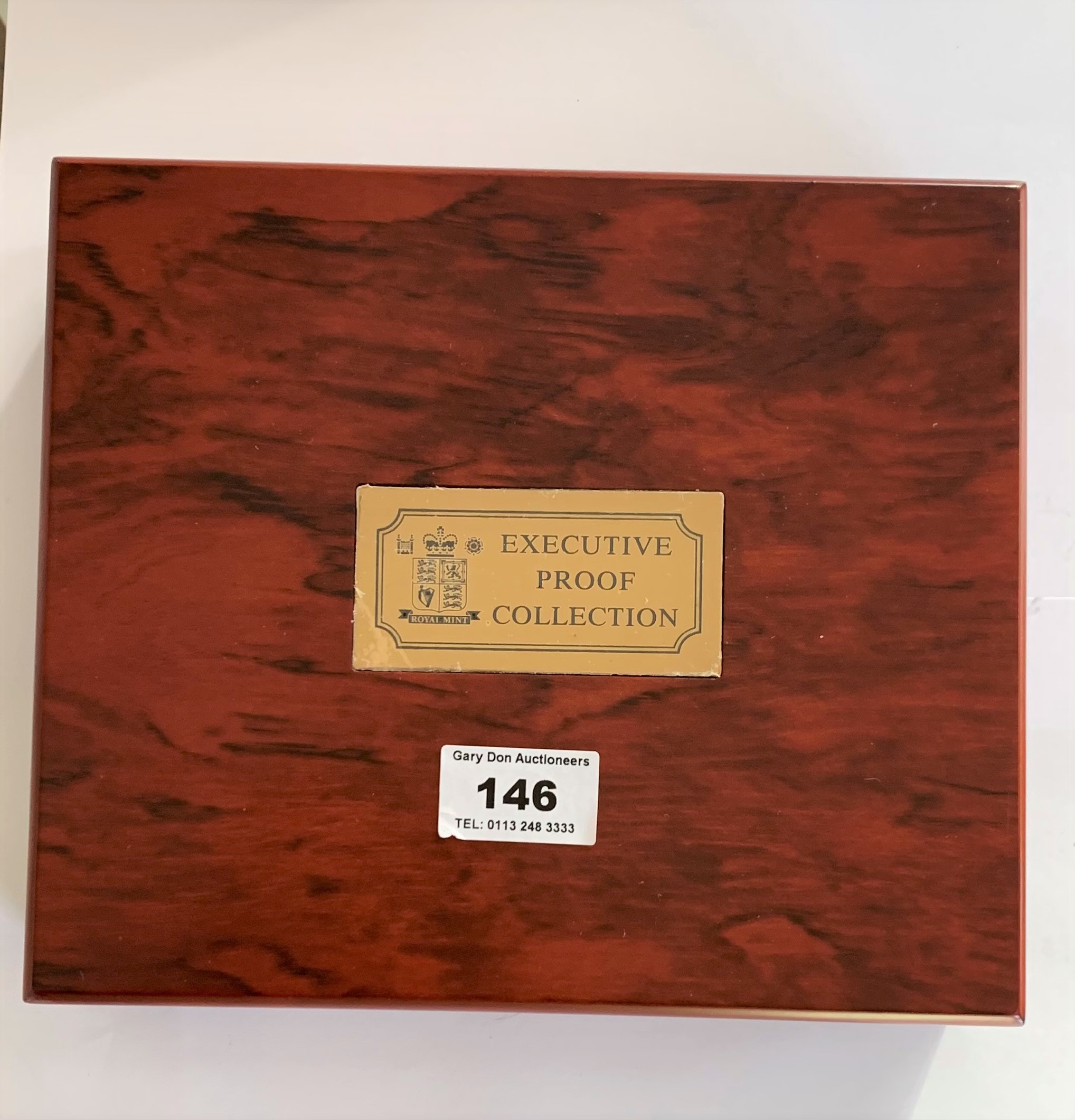 Royal Mint 2007 UK Executive Proof Collection in wooden box, No. 4311/5000 - Image 2 of 2