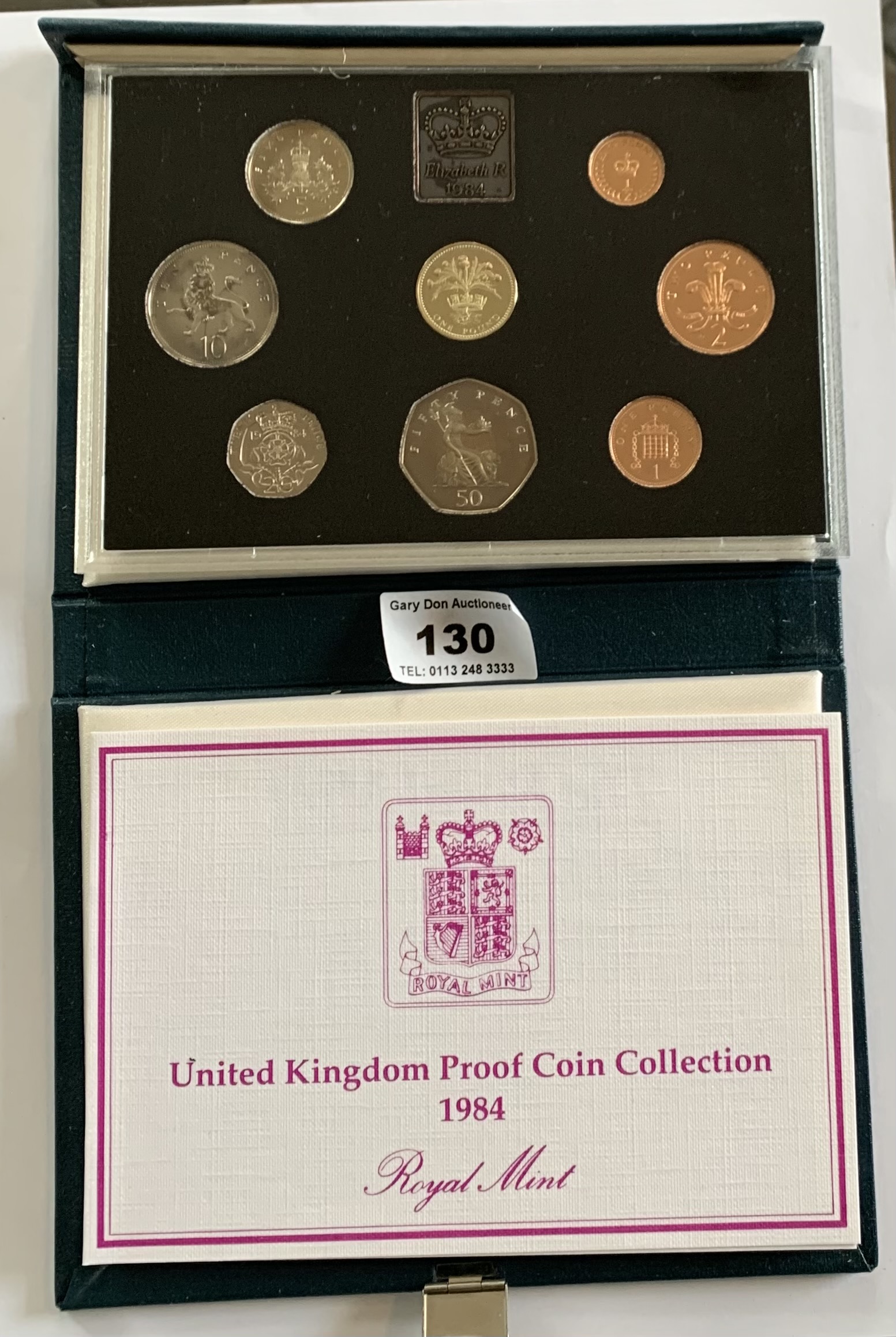 Boxed Royal Mint 1984 UK Coin Proof Set