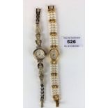 2 ladies dress watches – Eve Mon Crois and Lucoral