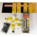 Boxed Meccano Caterpillar Track Pack and 5 Books of Models