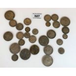 Quantity of assorted pre-1947 coins