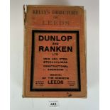 Kelly’s Directory of Leeds with plan 1940