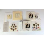 1986 UK Brilliant Uncirculated Coin Collection and 1989 UK Brilliant Uncirculated Coin Collection