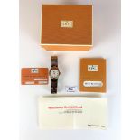 Ebel gents watch in original box with certificate. Working