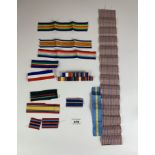 Assorted medal ribbons