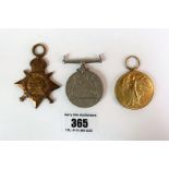 The Great War for Civilisation 1914-1919 medal and the 1914-18 star, both marked 2506, Pte. J.H.