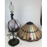 2 Tiffany style lamps