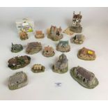 14 Lilliput Lane cottages – The Hidey Hole (boxed and deeds), John Knox house (with deeds),