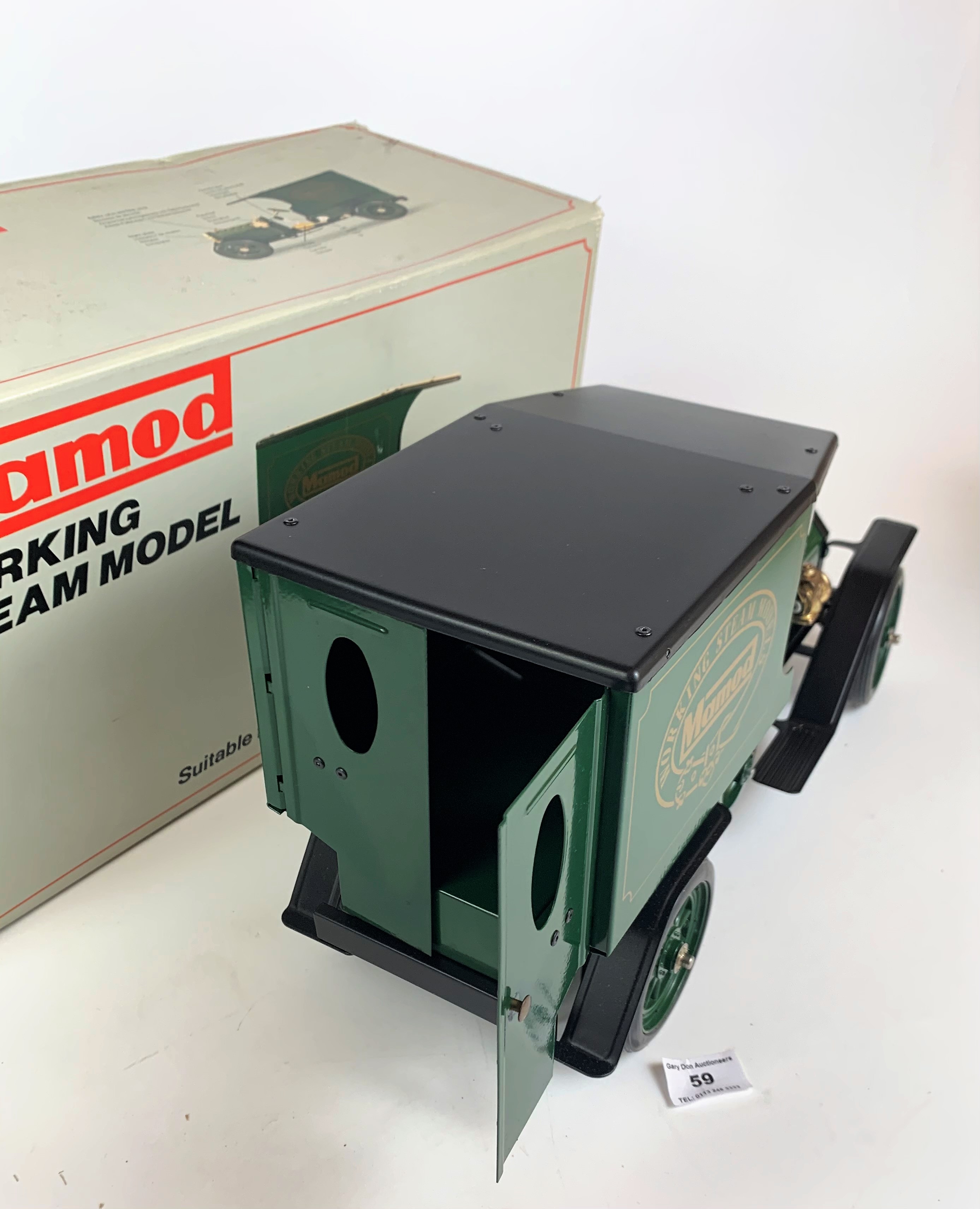 Boxed Mamod working steam model DV1` - Image 8 of 11