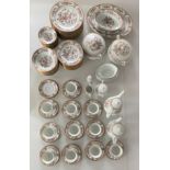 Noritake Asian Dream tea and dinner service comprising of 12 dinner plates, 12 medium plates, 12