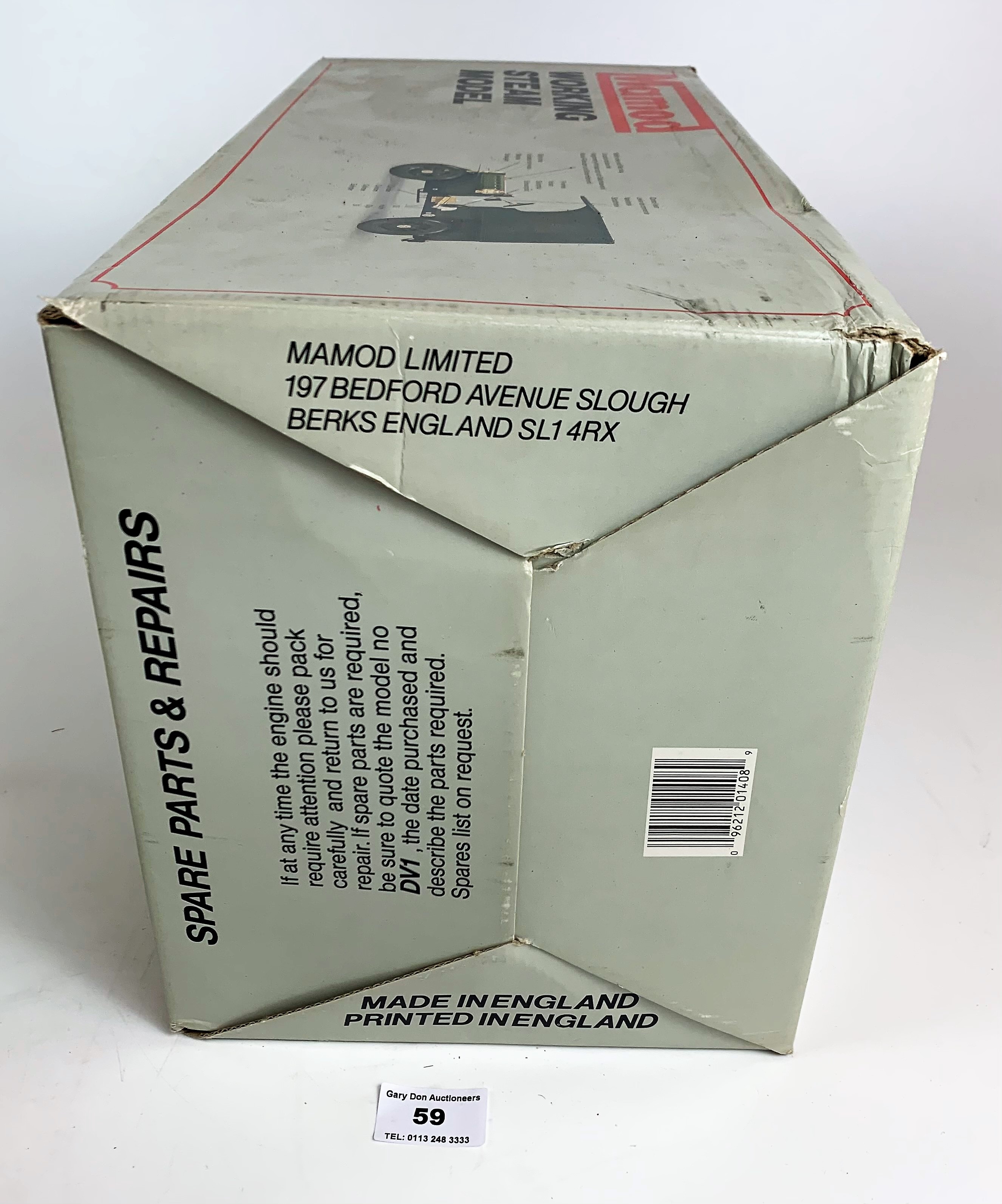 Boxed Mamod working steam model DV1` - Image 4 of 11