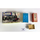 Boxed Rosebud Kitmaster Saddle Tank no. 6, boxed Kleeneze Ltd. Ed. Souvenir van, boxed Esso Extra