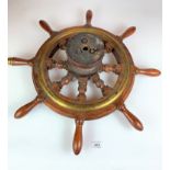 Ship’s wheel, 24” diameter