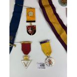 8 mixed Masonic and other Orders badges and medals