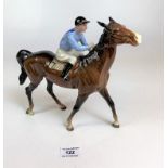 Beswick horse and jockey 10.5” long x 9” high. No damage