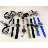 Bag of assorted dress watches