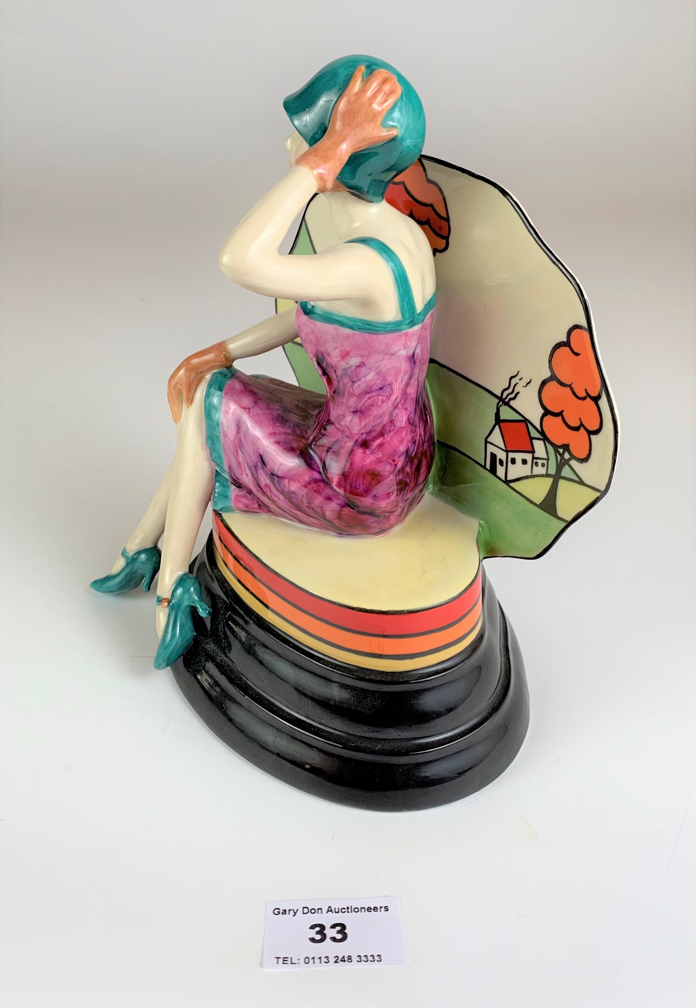 Ceramic figure by Peggy Davies – Putting on the Ritz, no. 147/1250 - Image 4 of 5