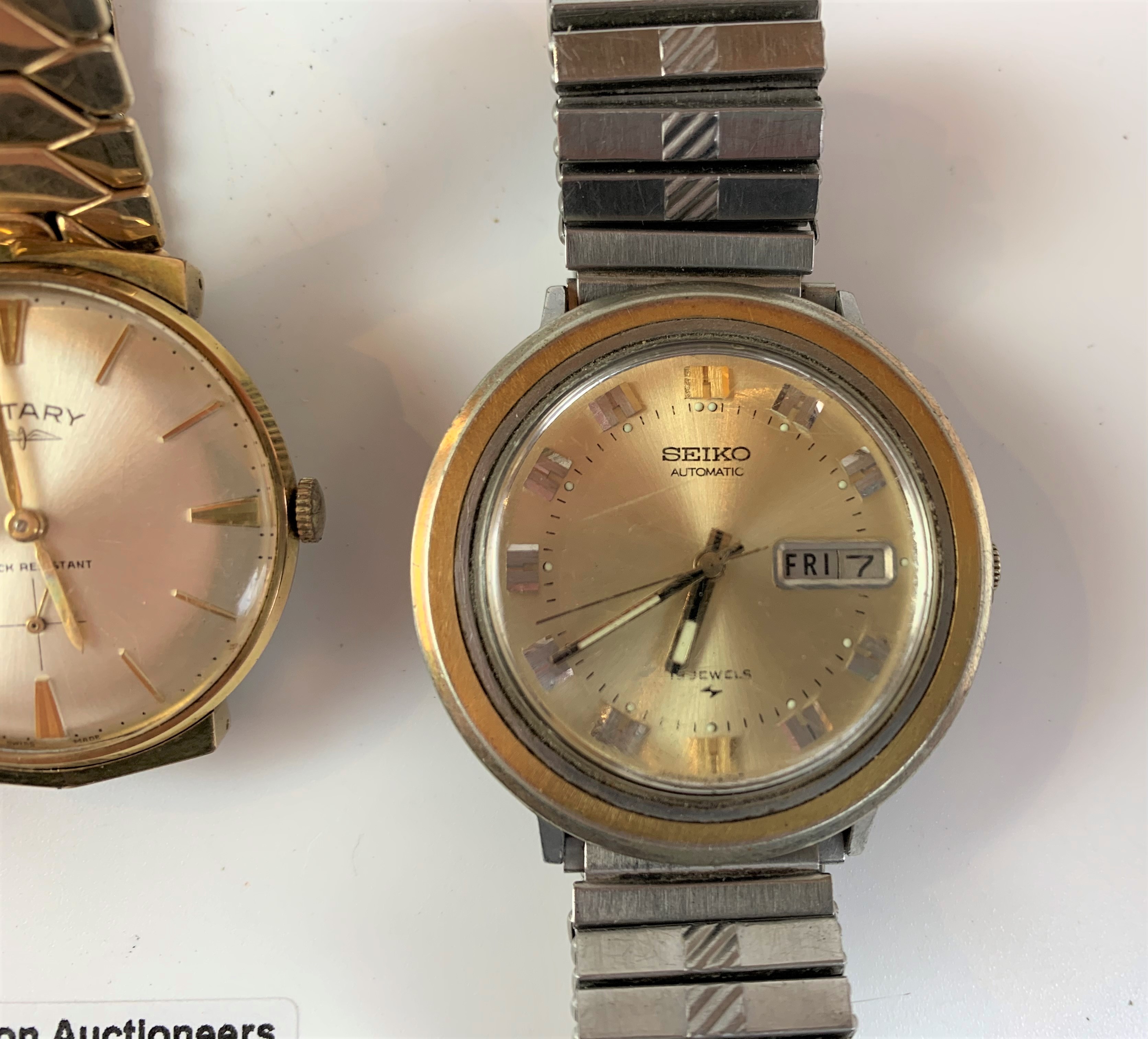 2 Seiko watches and a Rotary watch - Image 3 of 7