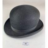 Bowler hat by John Craig, Hatter, Leeds