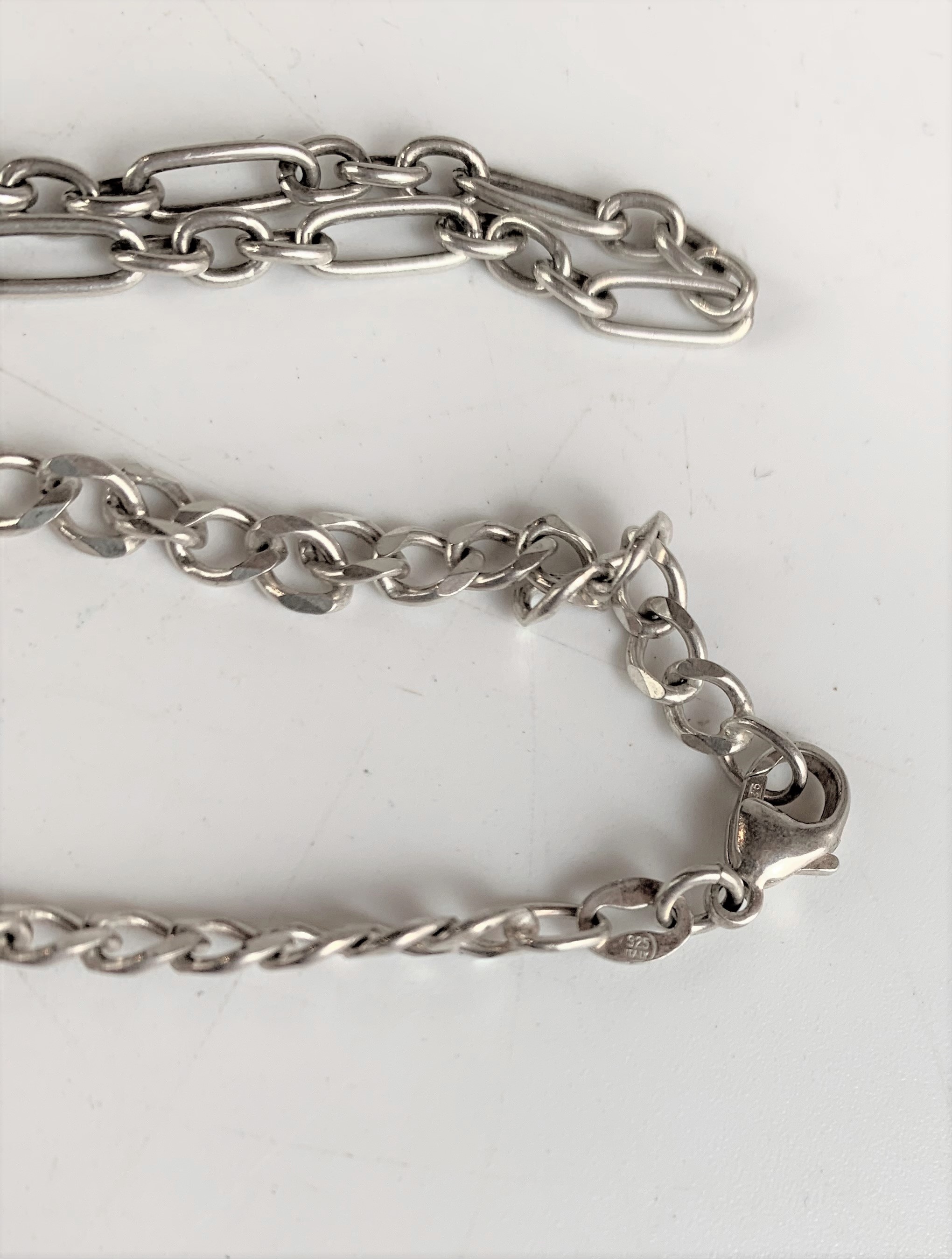 5 silver bracelets, total w: 1.2 ozt - Image 6 of 6